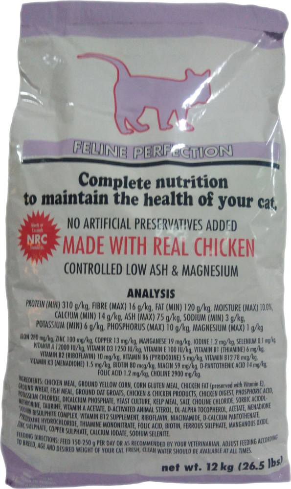 

Сухой корм для кошек Elmira Pet Products Feline perfection с курицей 12 кг