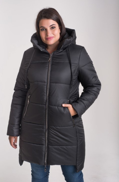 

Женская куртка зимняя больших размеров MODA 00075 ()  Черный (00075 -1 A, Женская куртка зимняя больших размеров MODA 00075 (50) XL Черный (00075 -1 A )