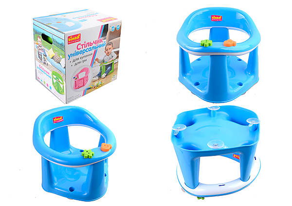 

Детское сиденье для купания на присосках BIMBO, бело-голубое Bimbo (BM-55005)