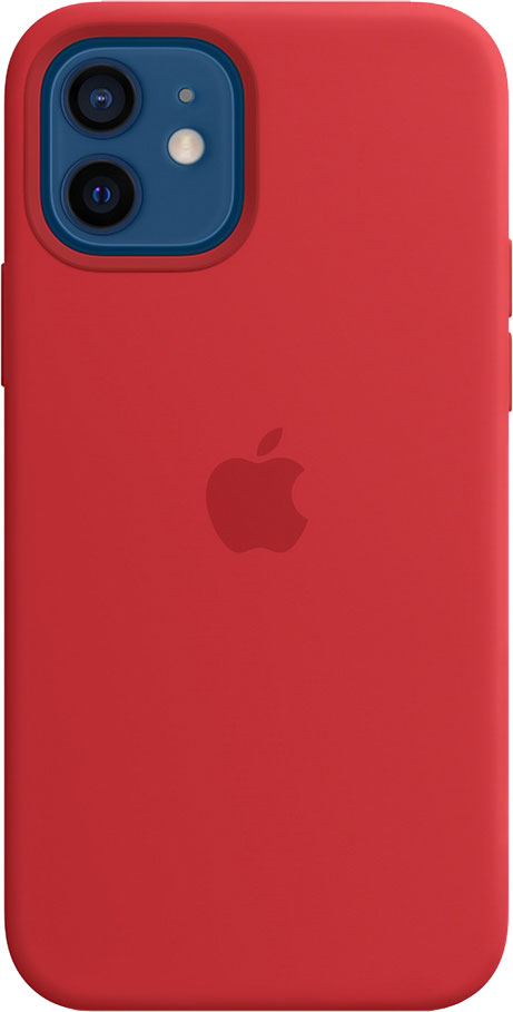 

Панель Apple MagSafe Silicone Case для Apple iPhone 12/12 Pro Red (MHL63ZE/A)