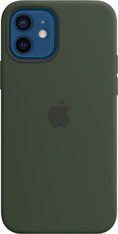 

Панель Apple MagSafe Silicone Case для Apple iPhone 12/12 Pro Cypress Green (MHL33ZE/A)