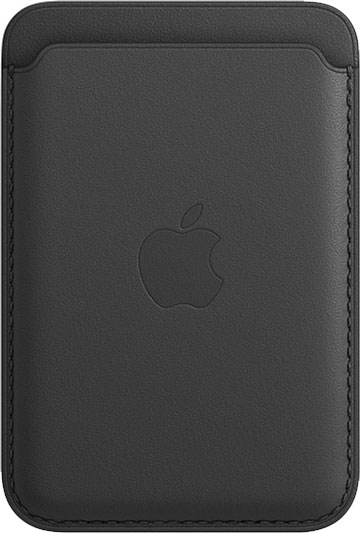 

Чехол-бумажник Apple MagSafe Leather Wallet для Apple iPhone 12/12 mini/12 Pro/12 Pro Max Black (MHLR3ZE/A)