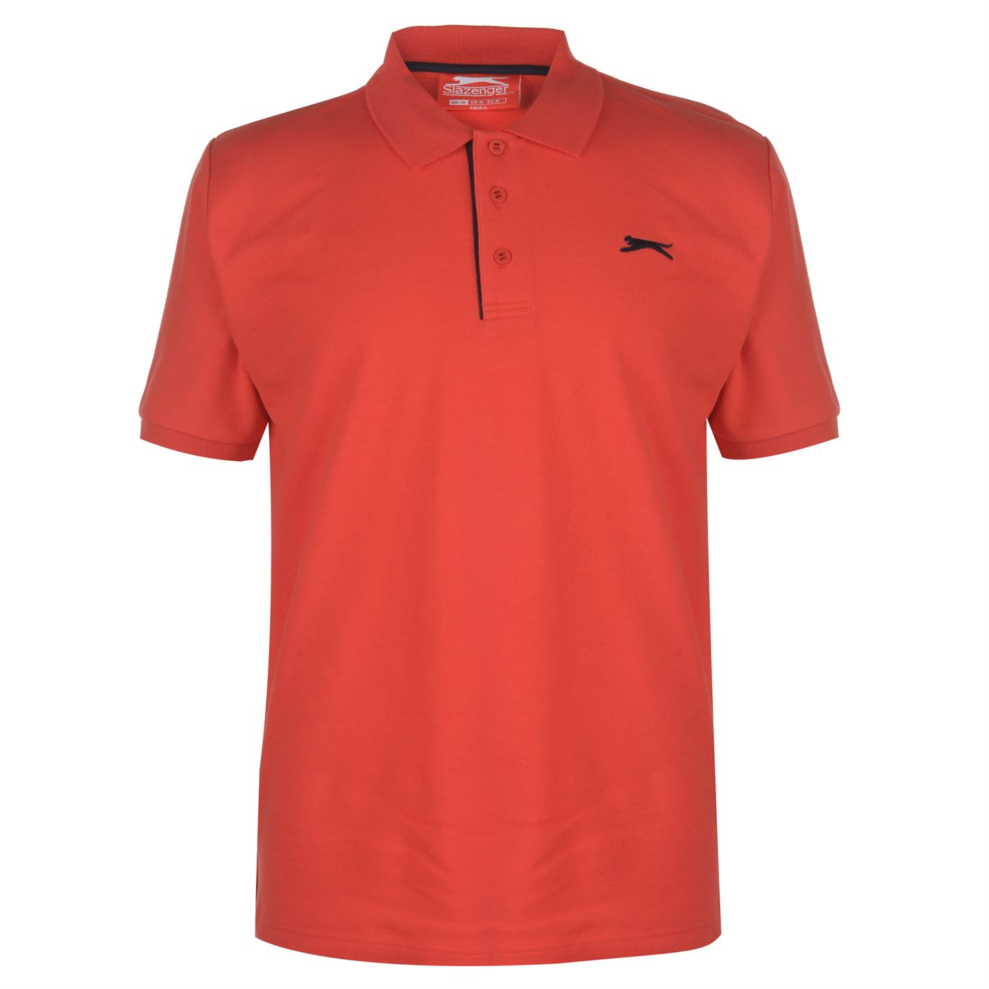 

Футболка поло Slazenger Plain Polo Shirt Mens S коралловый