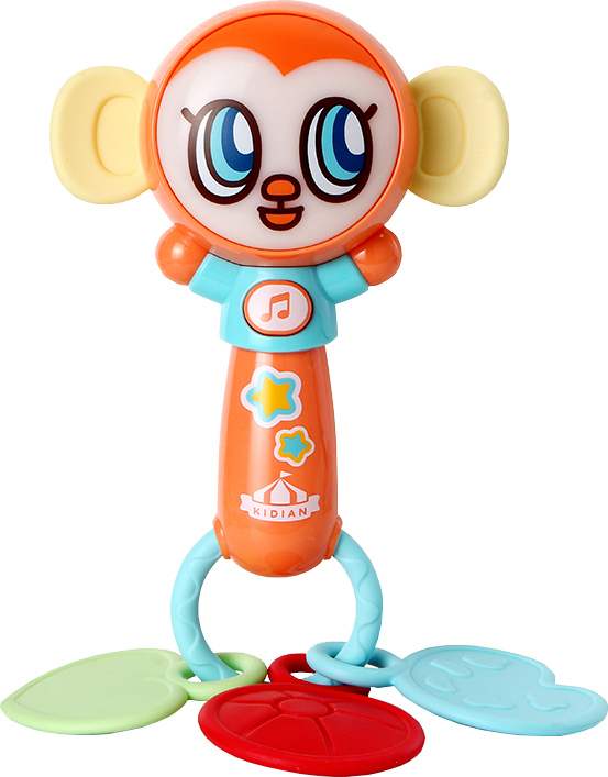 

Игрушка музыкальная Mommy Love Обезьянка с прорезывателями для зубов (KD3101-1) (4812501171020)