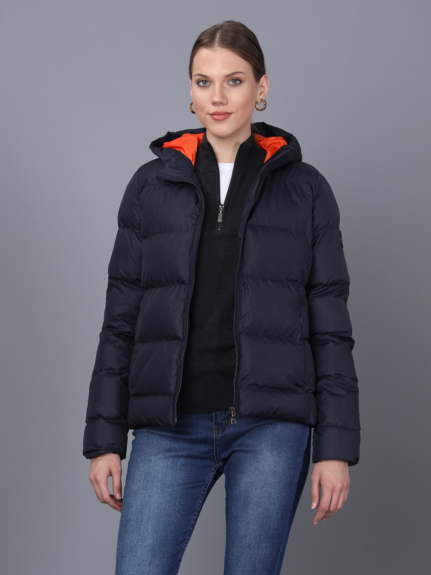 

Женская куртка BASICS & MORE Синий 2XL