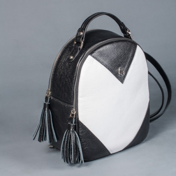 

Рюкзак женский кожаный LL №901152 black