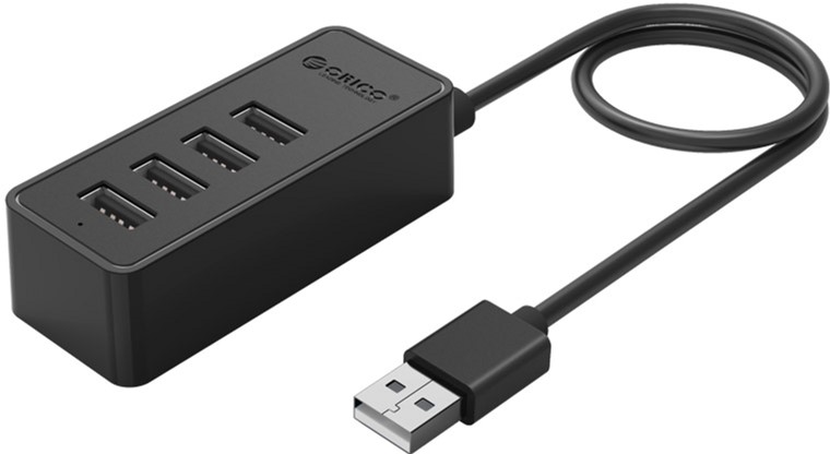 

USB-хаб Orico W5P-U2-030-BK-PRO USB 2.0 4 порти Black