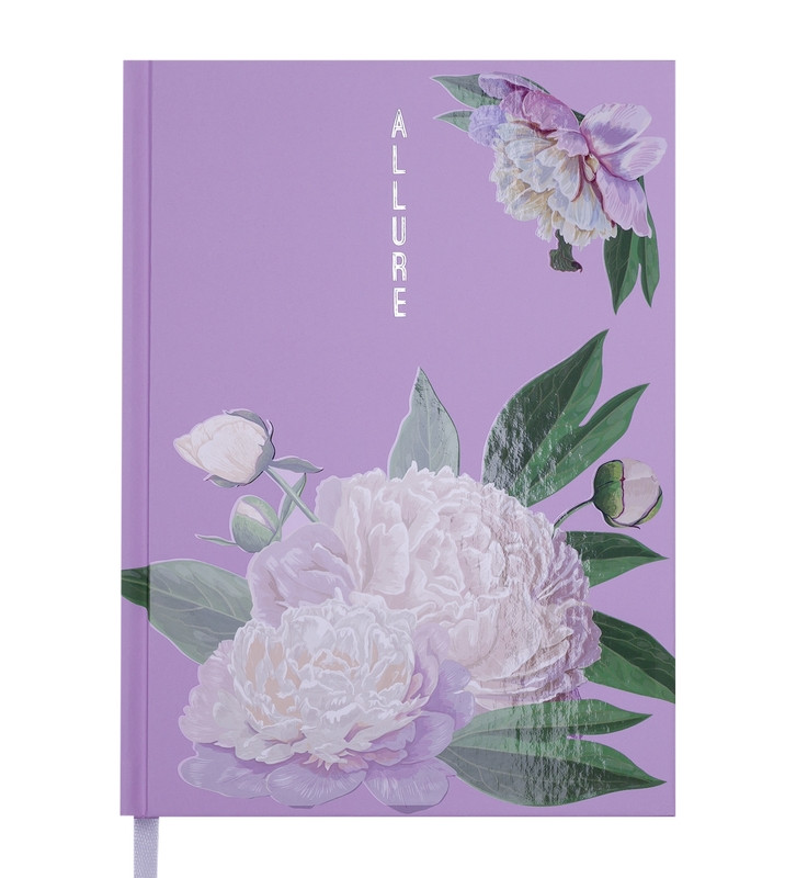 

Ежедневник недатированный Buromax ALLURE A5 лавандовый 288 стр (BM.2011-39)