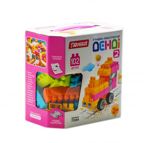 

Игрушка конструктор "Денди 2", 102 дет 1344 (15-109213)