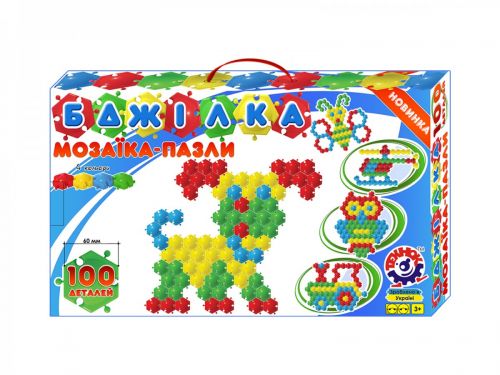 

Мозаика-пазлы "Пчелка" (100 элементов) 1035 (15-11163)
