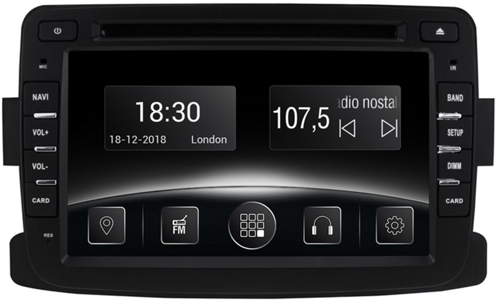 

Автомагнітола штатна Gazer CM5007-HSAM для Renault Duster (HSAM) 2010-2016
