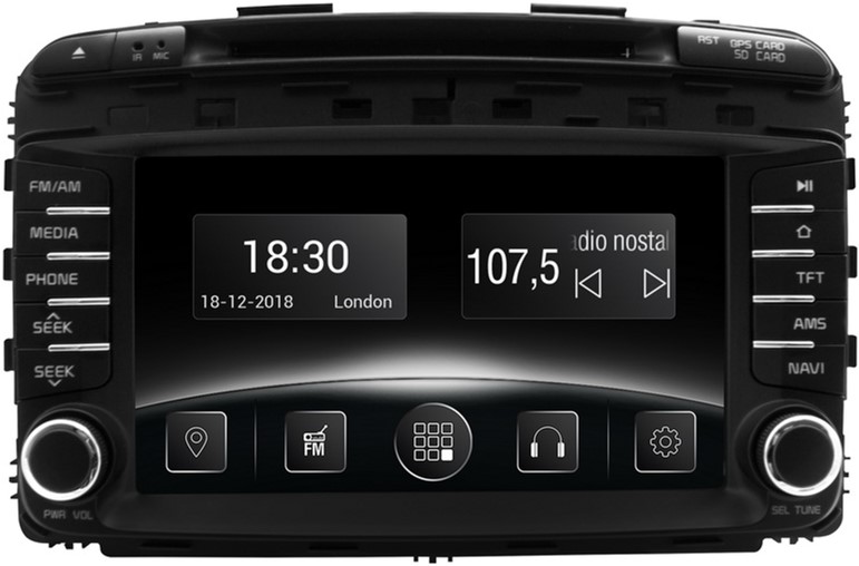 

Автомагнітола штатна Gazer CM5008-UM для Kia Sorento (UM) 2015-2017
