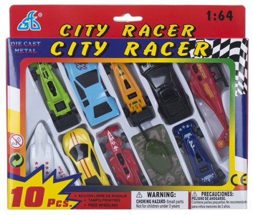 

Игрушечный набор техники "CITI RACER" 10 элементов 92753-10PS (15-124459)