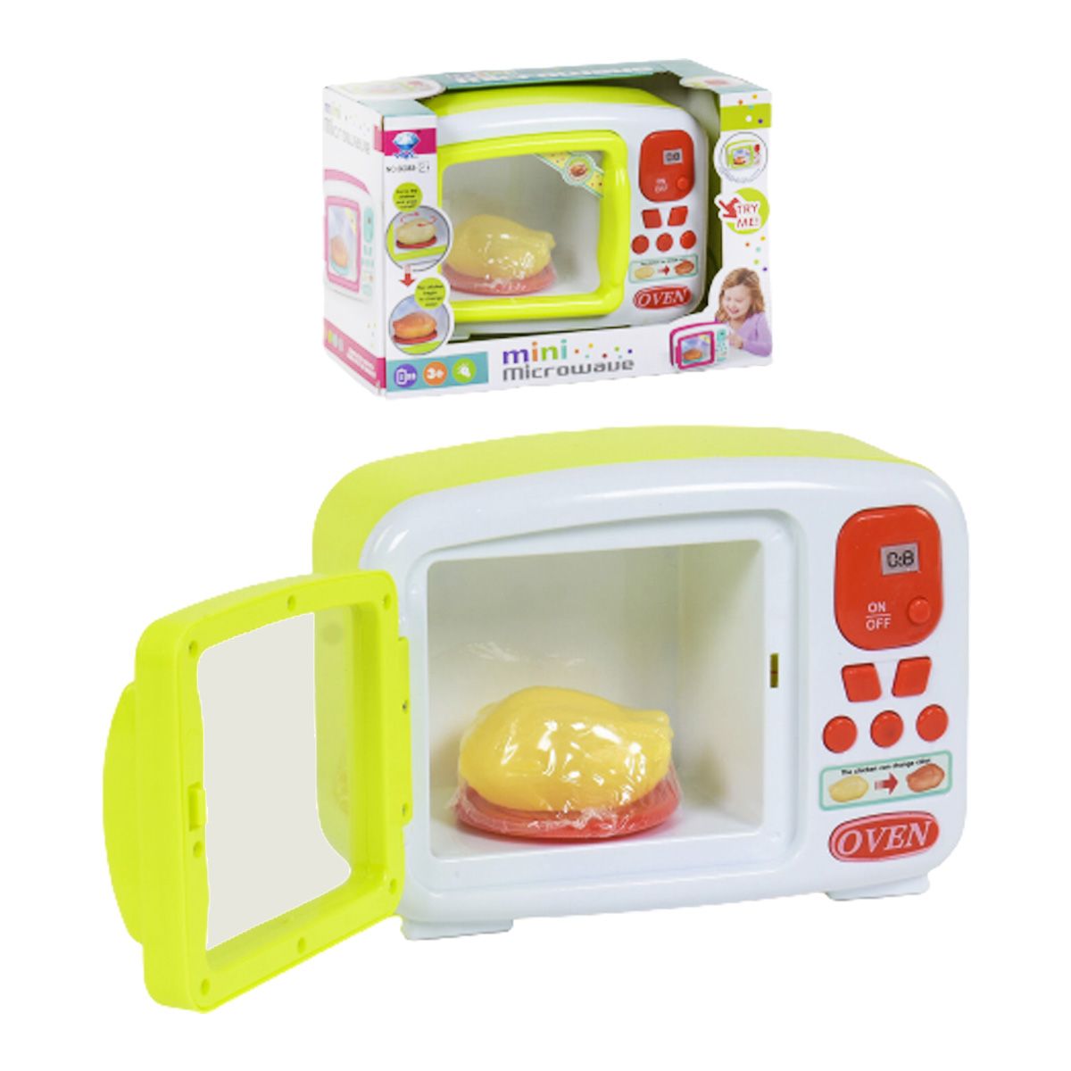 

Микроволновка Mini Microwave JIA DU TOYS (66088-2) (147951)