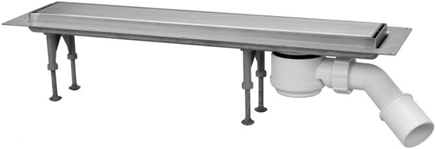 

Трап линейный McALPINE Gamma 150/88x548 мм нержавеющая сталь узор Plain с ножками и сифоном CD-HC26-65 (5036484061560)