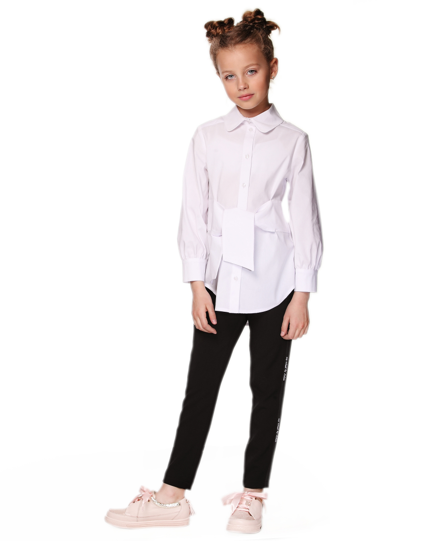 

Блуза Lukas Kids с поясом по переду 164 белая(8231)