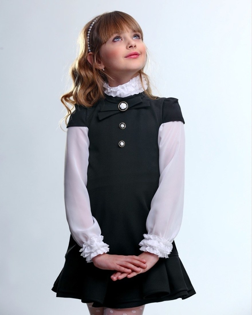 

Платье Lukas Kids з воланом по низу 122 черное(2207ч)