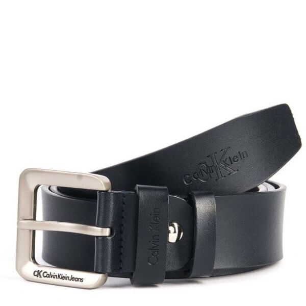 

Кожаный мужской ремень 02929 black 115 см.