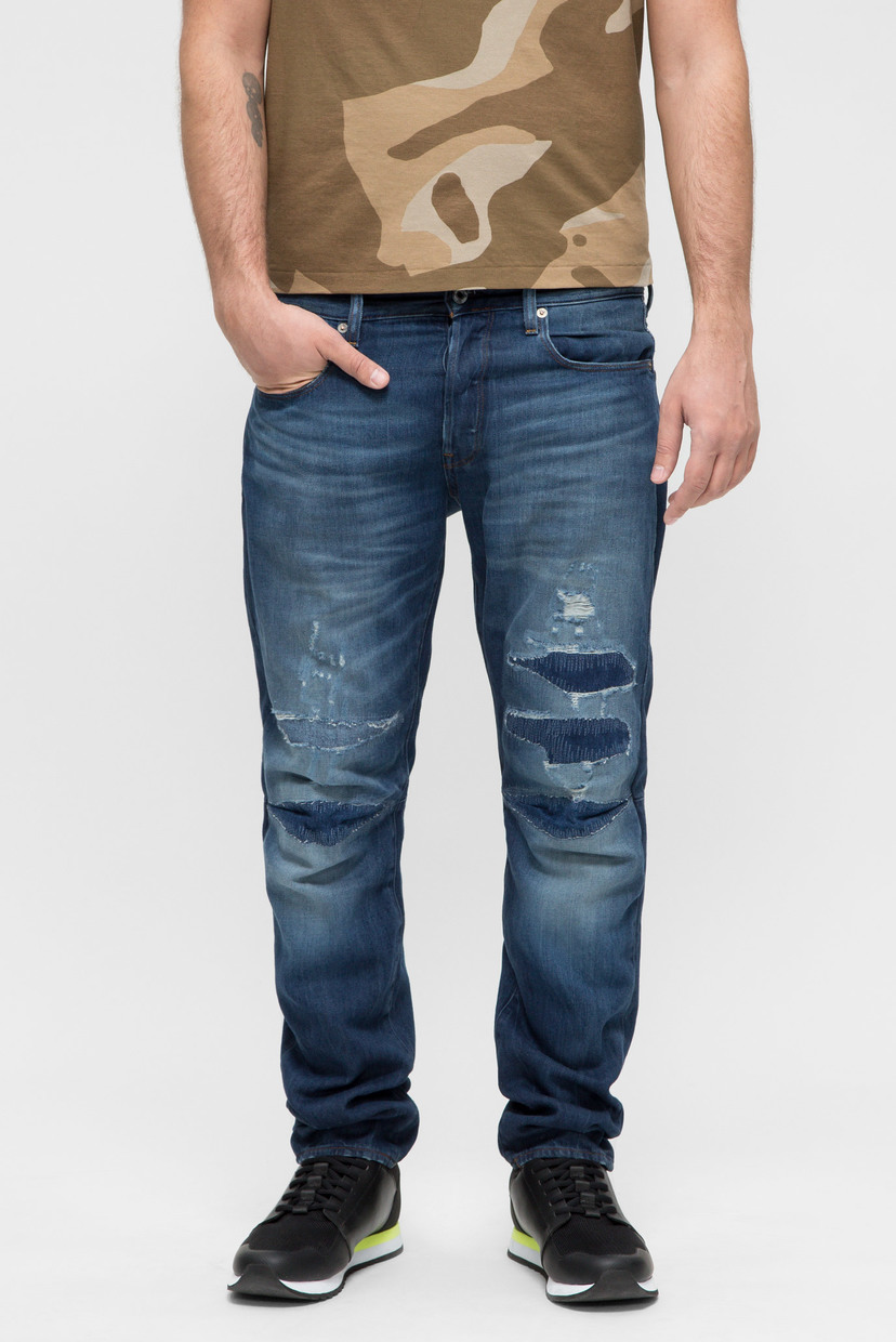 

Мужские синие джинсы 3301 Tapered 3dr G-Star RAW 36-34 D08364,9169