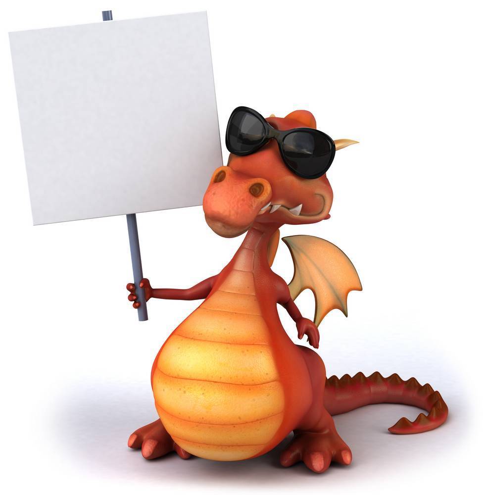 

Картина на холсте LaPrint Дракон 80х120 см