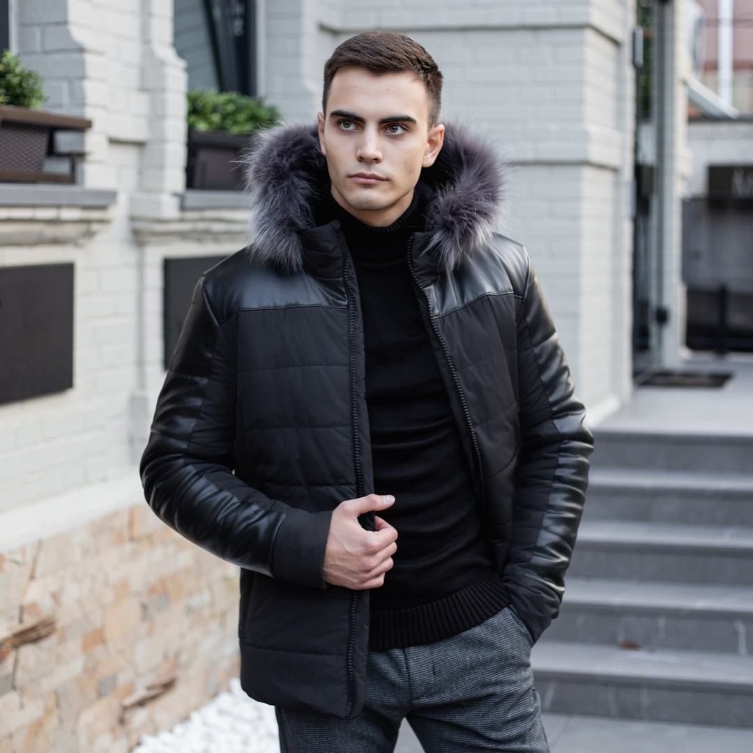 

Зимняя куртка Chernyy Kot Winterfell Черная XXL