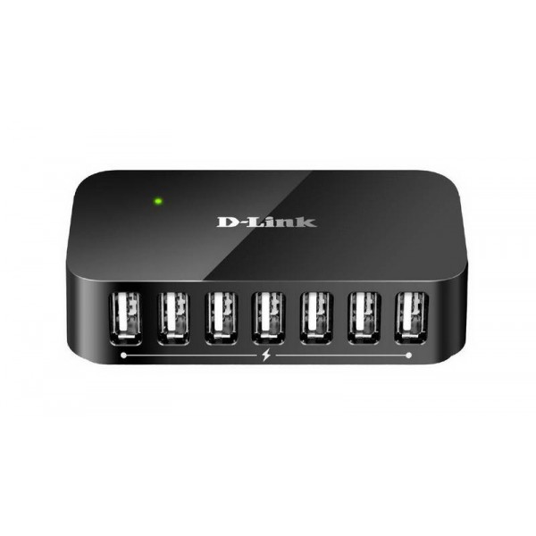 

Концентратор USB2.0 D-Link DUB-H7 Black 7хUSB2.0