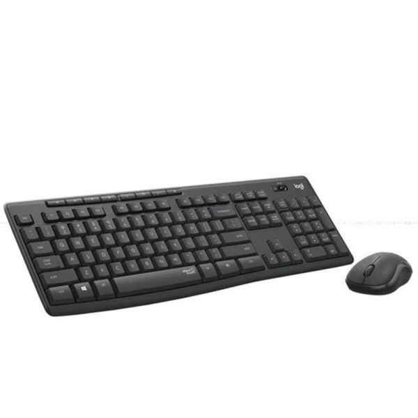 

Комплект (клавиатура, мышь) беспроводной Logitech MK295 Combo Black USB (920-009807)