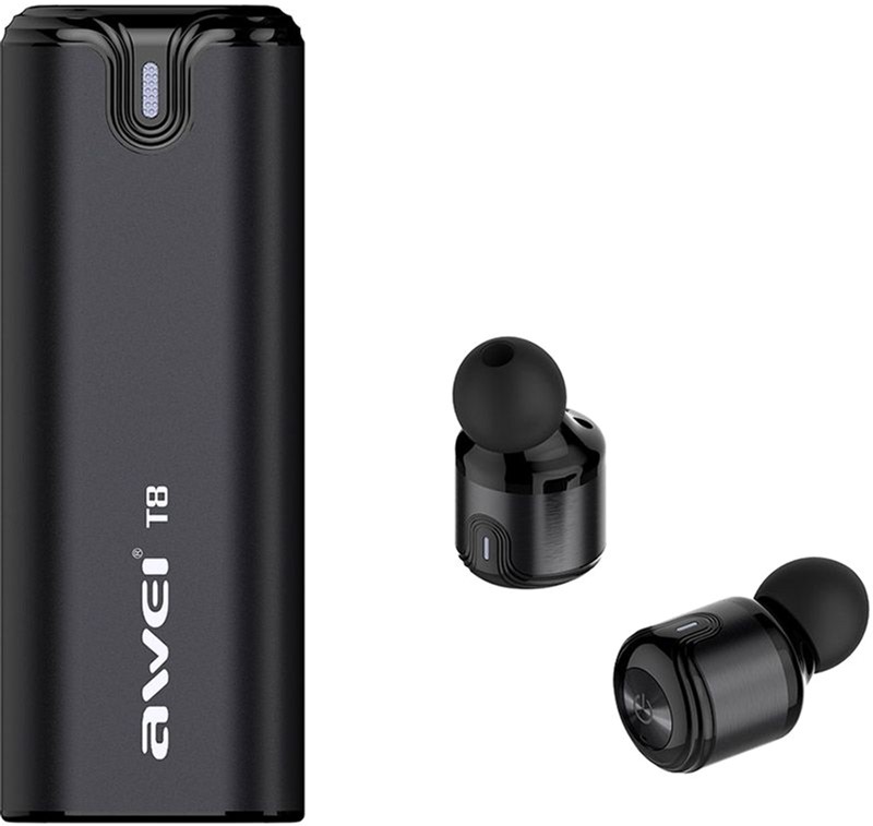 

Наушники Awei T8 Twins Earphones Black (FSH58475)