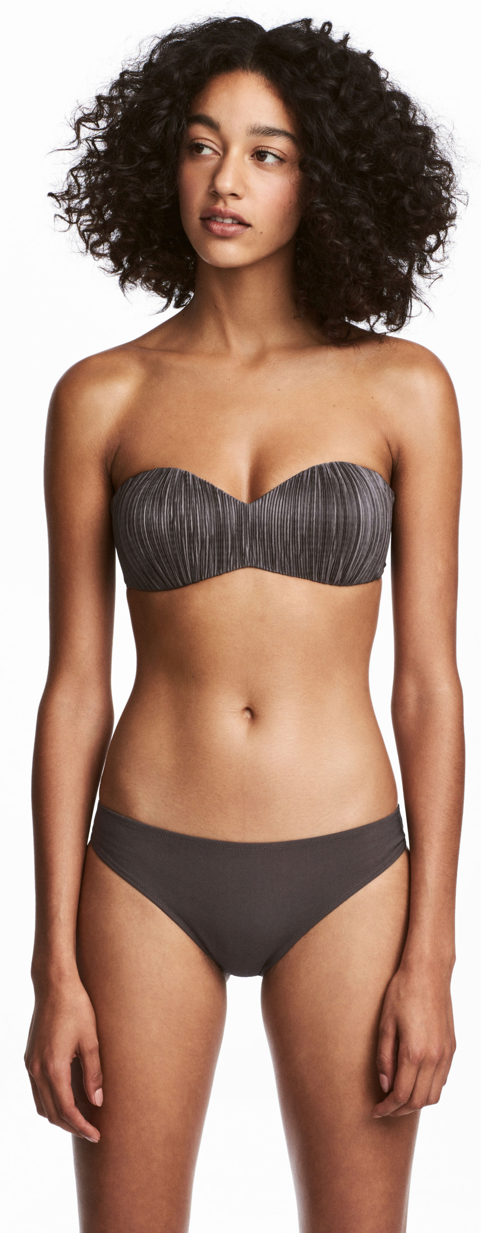 

Нижняя часть купальника H&M M33805103826 S Темно-серая