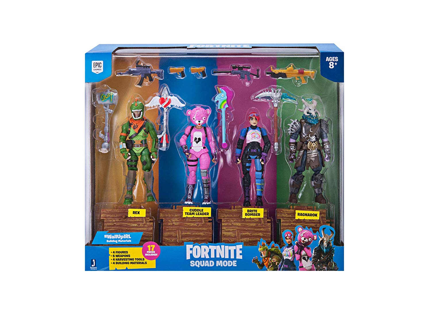 

Игрушка из fortnite Jazwares Squad Mode 4в1 + набор оружия (FNT0019)