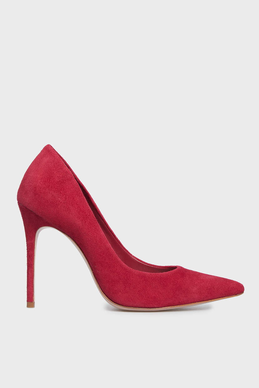 

Женские бордовые замшевые лодочки Schutz 40 S0209100010819U