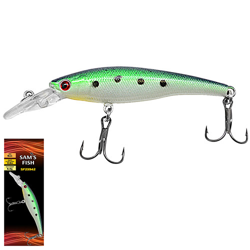 

Воблер Sams Fish SF23942-1 90 мм 6.0 г 0.8 м упаковка 10 шт