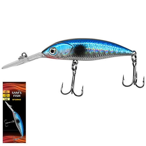 

Воблер Sams Fish SF23943-2 80 мм 4.0 г 1.0 м упаковка 10 шт