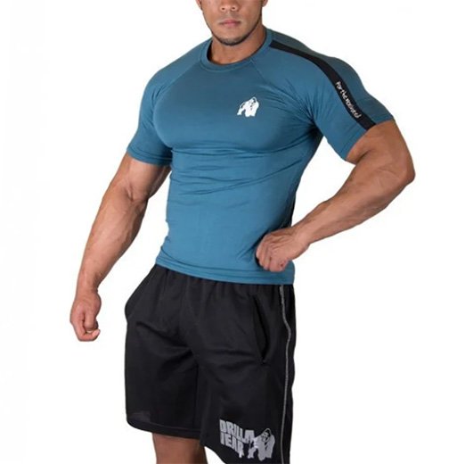 

Футболка Stretch Gorilla Wear Один размер Темно-синий