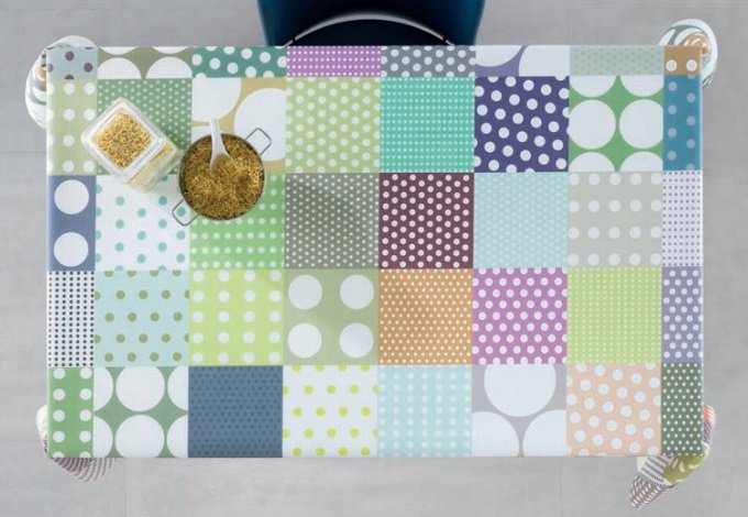 

Скатерть с акриловым покрытием 8432 Time Textile 140x220 см Комбинированный