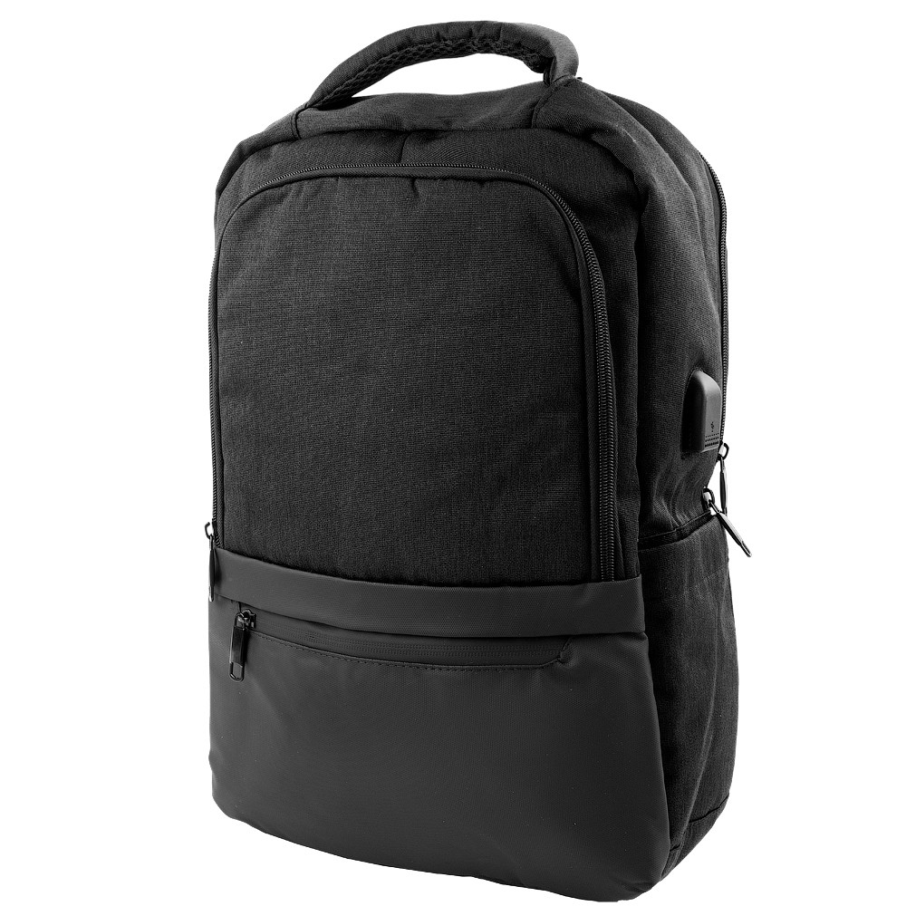 

Смарт-рюкзак мужской Valiria Fashion 30х44х11 см Черный