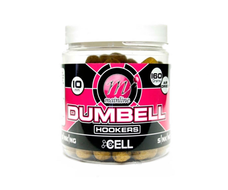 

Бойлы Mainline Dumbell Hookers Cell 10 мм 160 г (арт.3838M12005)