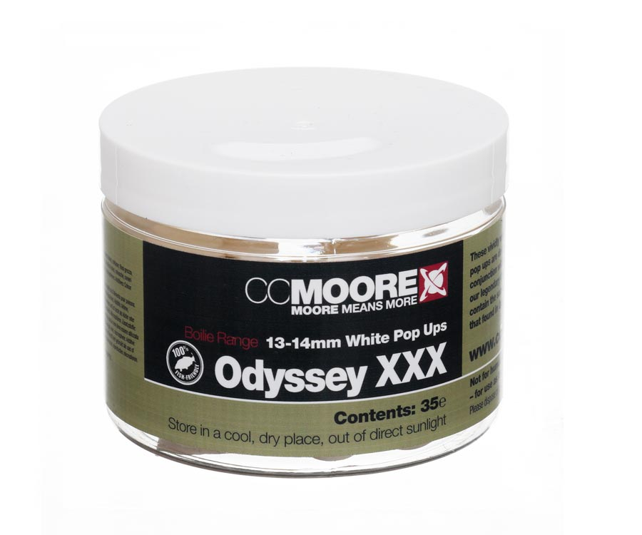 

Бойлы CC Moore Odyssey XXX White Pop-Ups 13-14 мм (арт.3838CCM95838)