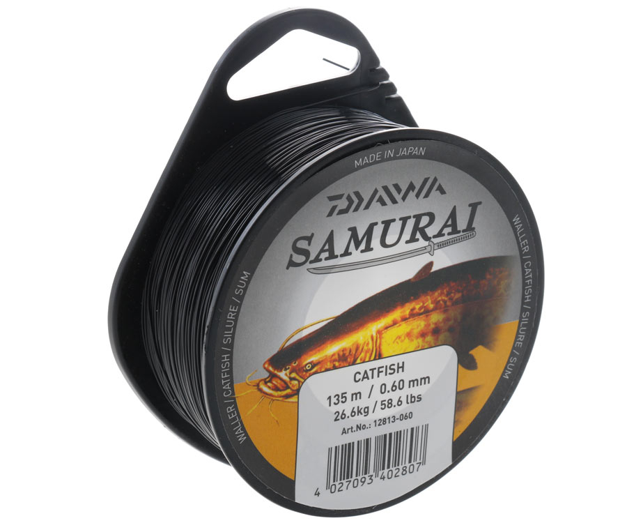 

Леска Daiwa Samurai Catfish Waller 0,60 мм, 135 м (арт.383812813-060)