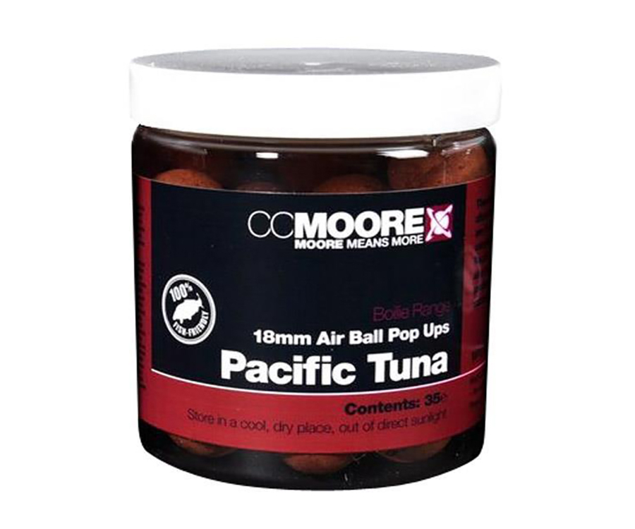 

Бойлы CC Moore Pacific Tuna Air Ball Pop-Ups 18 мм (арт.3838CCM90221)