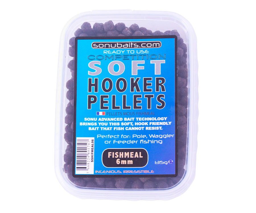 

Пеллетс Sonubaits Soft Pellets Fishmeal 6 мм (арт.3838SSH_FMEAL06)