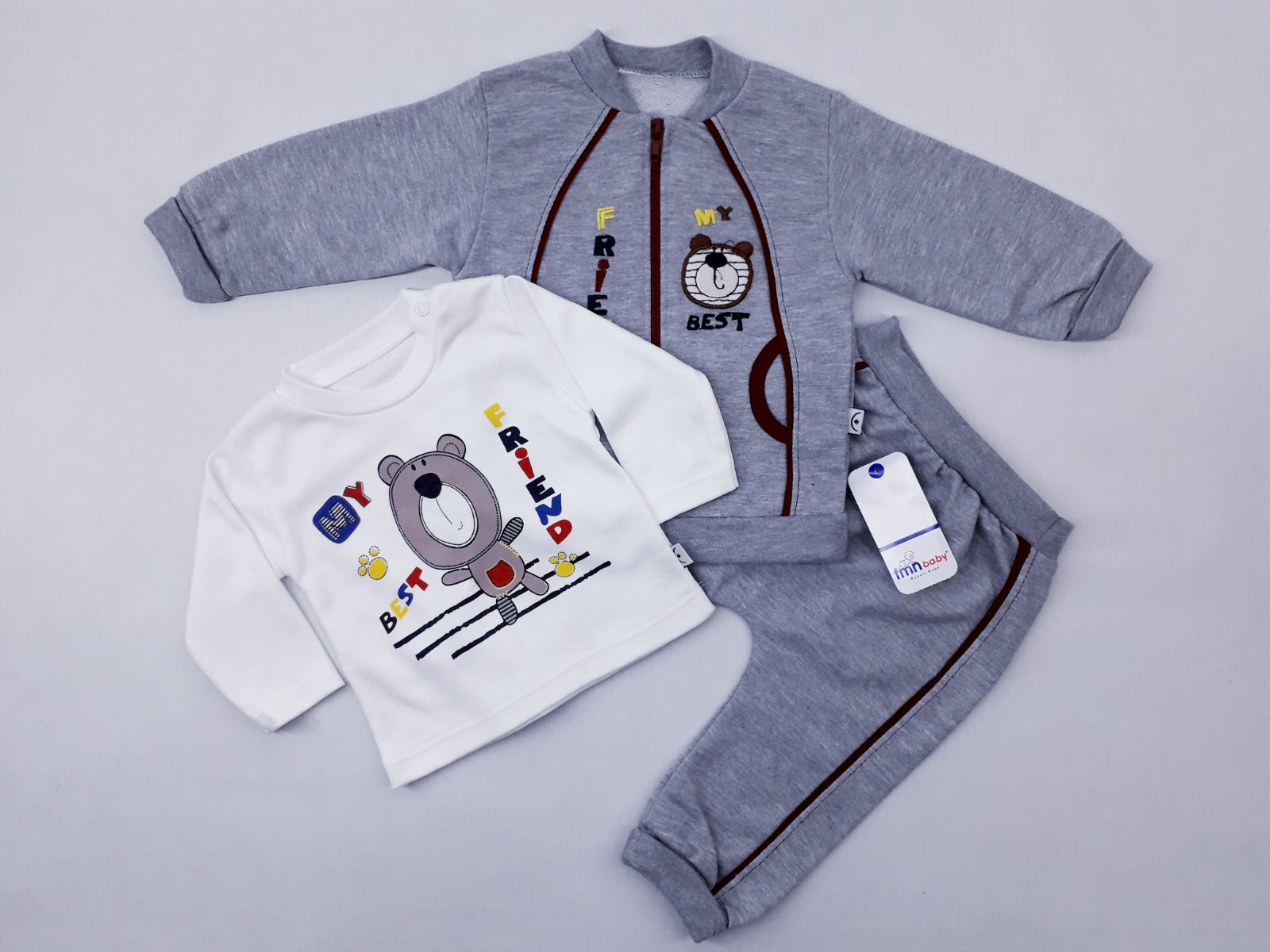 

Спортивный костюм Fmn baby 0401 80см(р) серый