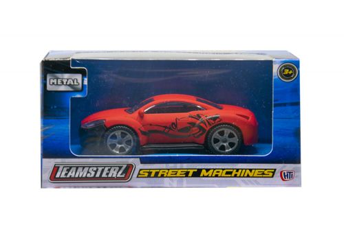 

Игрушечная металлическая машинка Teamsterz «Classic: Гоночная машина» красная (1416690)