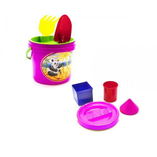 

Песочный набор "Панда" розовый 0491 (15-137078)