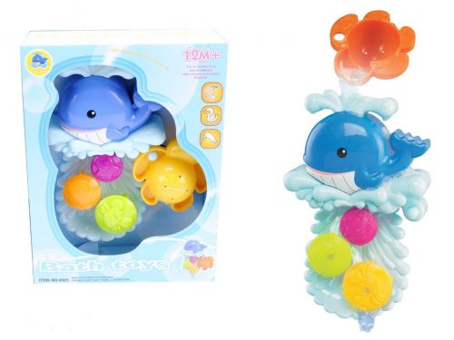 

Игрушка фонтанчик для ванной "Кит" 8805 (15-54211)