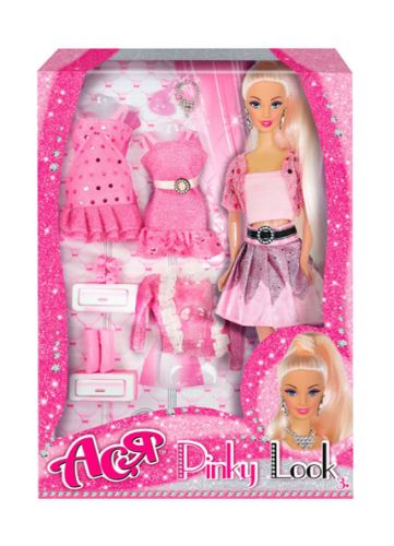 

Кукла "Ася" с аксессуарами "Pinky Look" 35080 (15-121632)