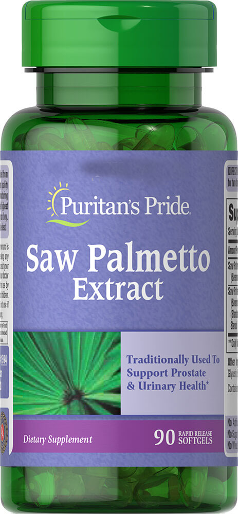 

Специальный продукт Puritan's Pride Saw Palmetto Extract 90 капсул (4384301659)