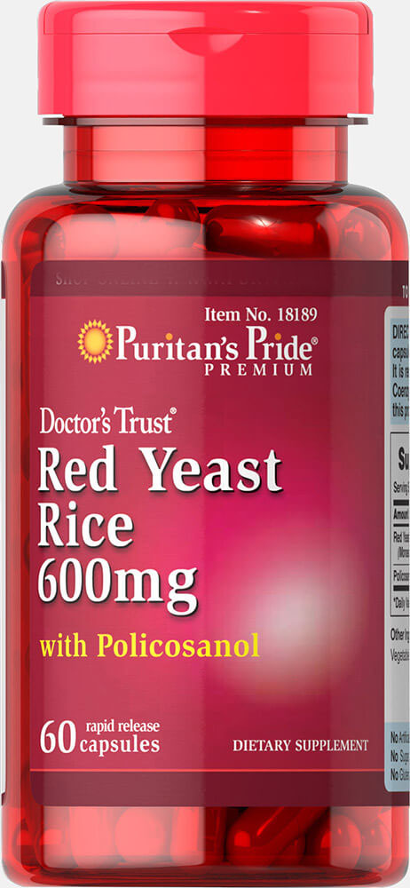 

Специальный продукт Puritan's Pride Red Yeast Rice & Policosanol 60 капсул (4384301653)