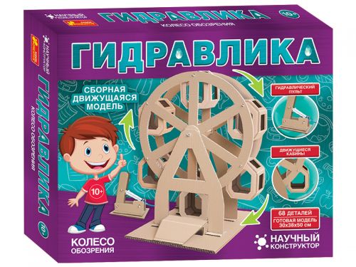 

Гидравлический конструктор "Колесо обозрения", 68 деталей 15205003Р (15-54886)