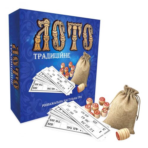 

Лото с деревянными бочонками "Классическое" 30315 (15-110050)